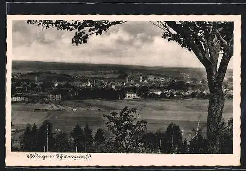AK Villingen /Schwarzwald, Blick auf den Ort