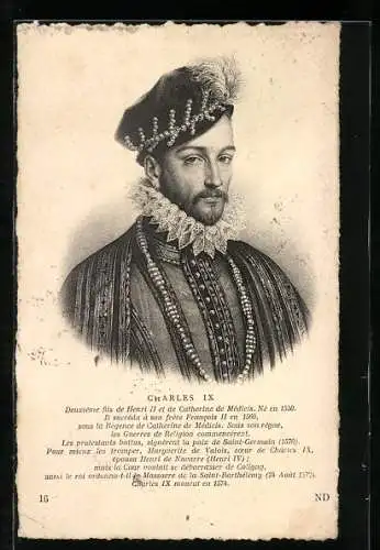 AK Charles IX, Roi de France