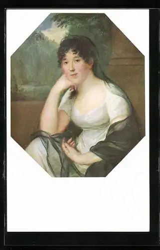 AK Fürstin Henriette von Schönburg geb. Gräfin von Reuss-Köstritz