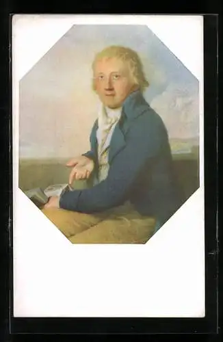 AK Fürst Otto Carl Friedrich von Schönburg