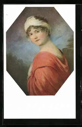AK Prinzessin Marie Clementine von Schönburg, spätere Gräfin von Schönburg-Hinterglauchau