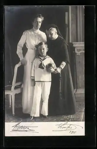 AK Grossherzogin Luise von Baden, Victoria von Baden, 1915