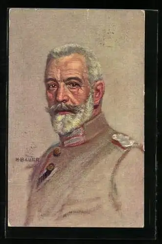 AK Reichskanzler von Bethmann Hollweg in Uniform