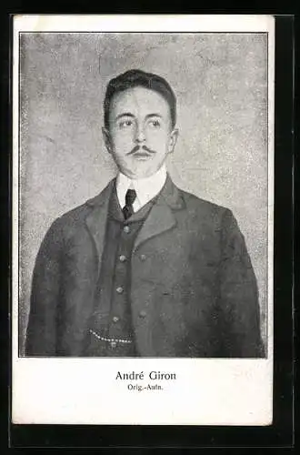 AK André Giron, Ehemann von Prinzessin Louise
