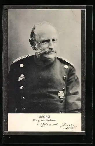 AK Georg, König von Sachsen