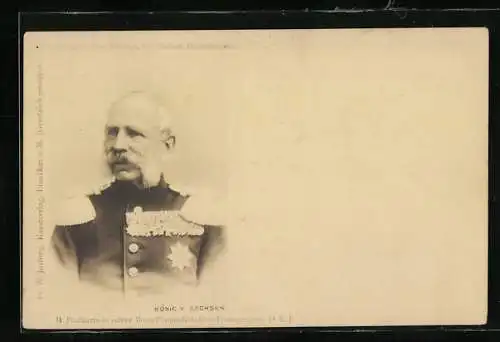 AK König Albert von Sachsen