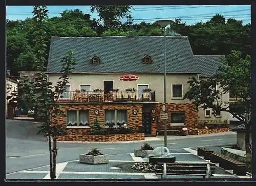 AK Roes über Karden /Mosel, Gasthaus-Pension Lenz