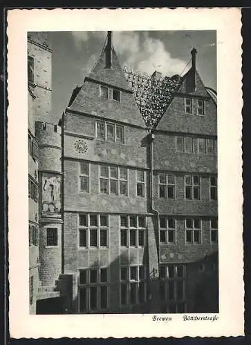 AK Bremen, Haus in der Böttcherstrasse