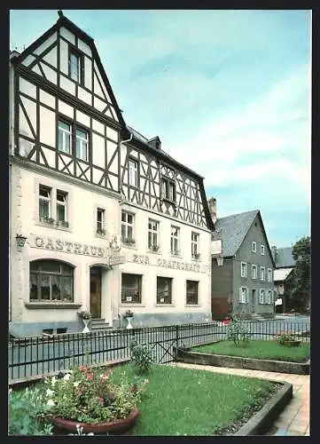 AK Brauneberg /Mosel, Gasthof u. Hotel-Pension zur Grafschaft