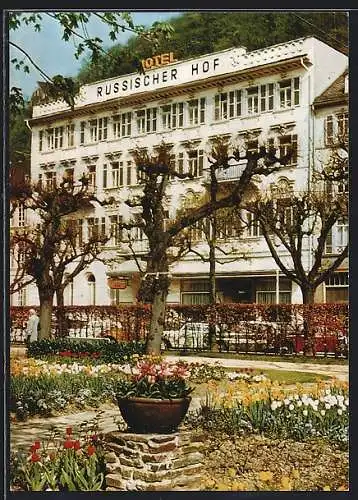 AK Bad Ems, Hotel Russischer Hof von H. Westermayer