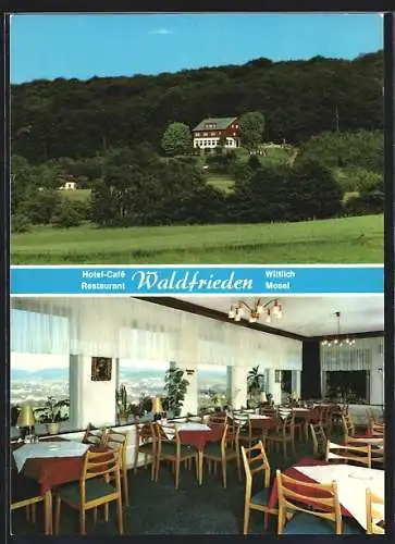 AK Wittlich /Mosel, Hotel-Restaurant Café Waldfrieden