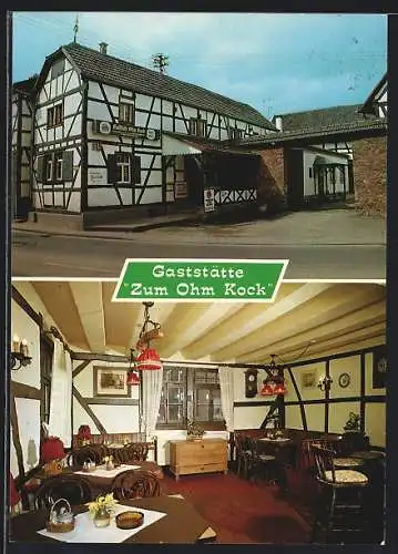 AK Bad Münstereifel-Iversheim, Gasthaus zum Ohm Kock, Euskirchener Strasse 83