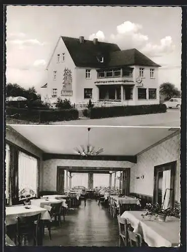 AK Gammelshausen /Hunsrück, Restaurant und Hotel-Pension Waldesruh von Karl Josef Hartmann