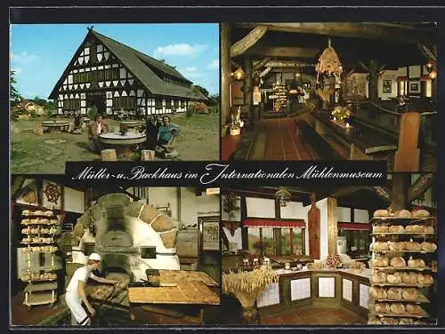 AK Gifhorn, Müller- und Backhaus im Internationalen Mühlenmuseum