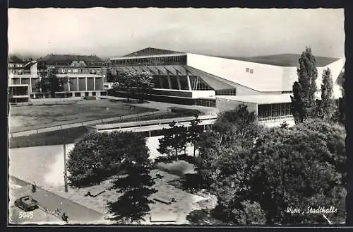 AK Wien, Stadthalle mit Umgebung