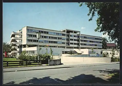 AK Bregenz, Krankenhaus mit Strassenpartie