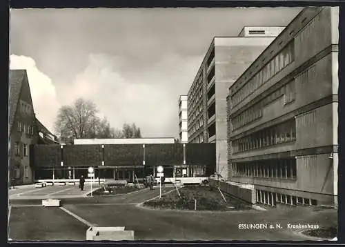 AK Esslingen a. N., Blick auf das Krankenhaus