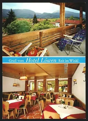 AK Reit / Winkl, Hotel Löwen von S. u. J. Mayer
