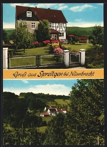 AK Spreitgen bei Nümbrecht, Hotel Privatpension Osenberg