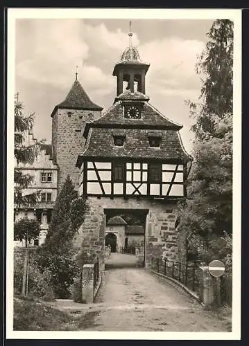 AK Morstein im Jagsttal, Eingangstor vom Schloss