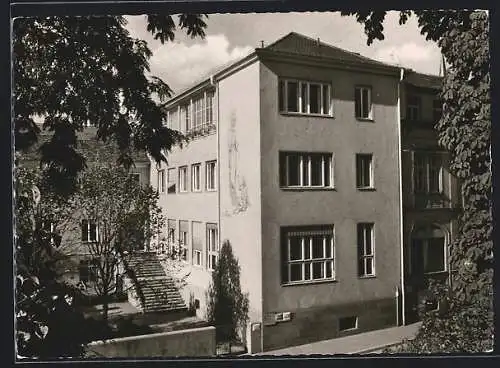 AK Bad Kissingen, Blick auf das St. Elisabeth-Krankenhaus