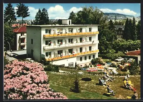 AK Bad Kissingen, Sanatorium Dr. Lechmann, Altenbergweg 2-3