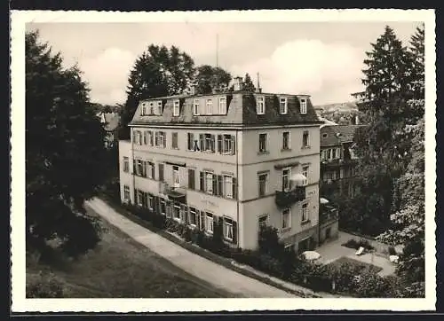 AK Bad Kissingen, Kurheim Haus Tanneck, Bes. Frau Anne-Marie Hahn, Altenberg 6