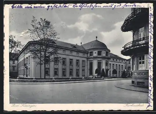 AK Bad Kissingen, Partie am Kurhausbad