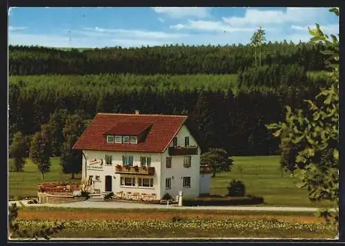 AK Unterbränd bei Neustadt, Café-Pension Seeblick, Bes. H. Bürer