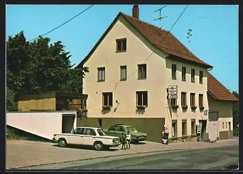 AK Gundholzen /Bodensee, Gasth.-Pension Germania, Inh. Rebstock