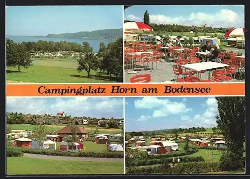 AK Horn am Bodensee, Campingplatz mit Restaurant