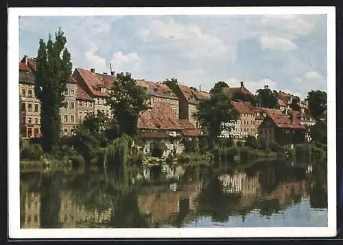 AK Görlitz, Gerberhäuser an der Neisse