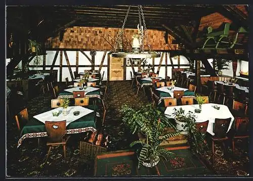 AK Triberg-Gremmelsbach, Landgasthof Berghof, Bes. Familie Joh. Schwer