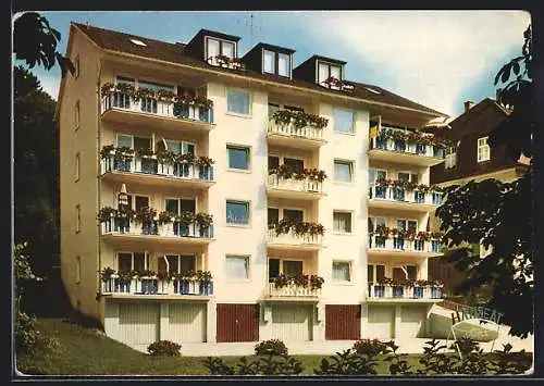 AK Bad Kissingen, Hotel Hanseat an der Salinenpromenade, Inh. Otto Buchal