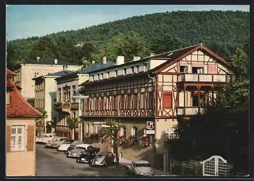 AK Bad Kissingen, Kurheim Jung mit Theater-Restaurant, Bes. J. Schmid