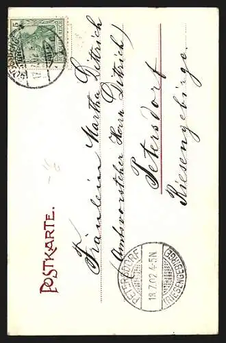 AK Godesberg, Nordseite der Ruine