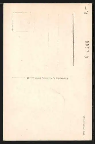 AK Stralsund, Strassenpartie am Semlowertor