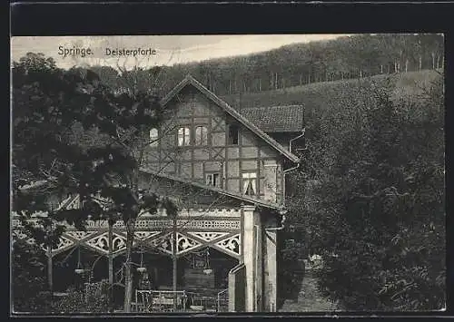 AK Springe, Gasthaus Deisterpforte