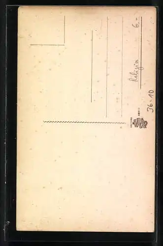 AK Schutzpatronin S. Brigida mit Jesuskreuz