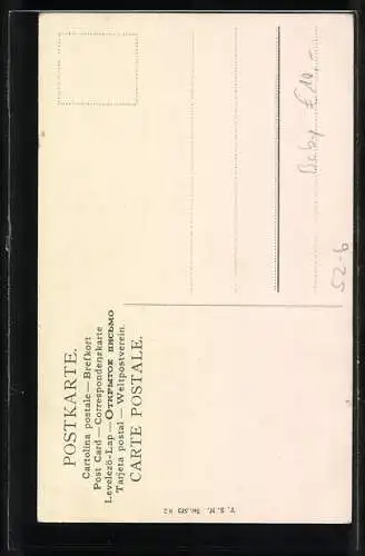 Lithographie Glückliches Kindergesicht, Theo Stroefer`s Kunstverlag