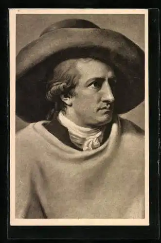 AK Johann Wolfgang von Goethe, Dichter