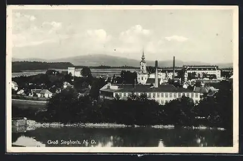 AK Gross Siegharts, Ortsansicht