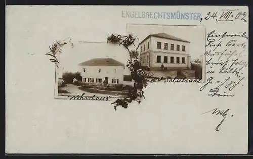 AK Engelbrechtsmünster, Schulhaus und Wohnhaus