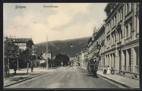 AK Bregenz, In der Bahnhofstrasse