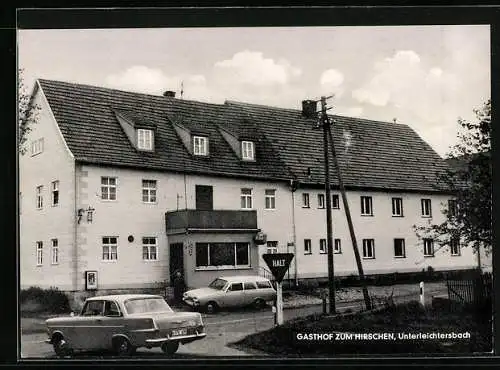 AK Unterleichtersbach, Gasthaus zum Hirschen