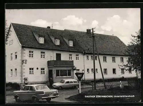 AK Unterleichtersbach, Gasthaus zum Hirschen