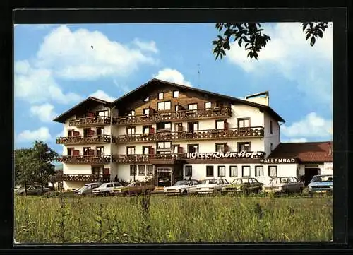 AK Bad Brückenau-Oberleichtersbach, Hotel Rhön Hof