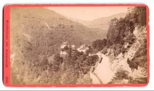 Fotografie Baldi & Würthle, Salzburg, Ansicht Reichenhall, Blick nach dem Mauthäusel