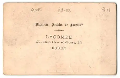 Fotografie Lacombe, Rouen, Ansicht Rouen, vue Generale de Rouen