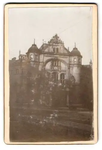 Fotografie unbekannter Fotograf, Ansicht Wien, Blick auf die Volksoper